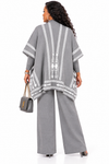 PREORDER 11- GRAY 3-PIECE KNIT PANT SET