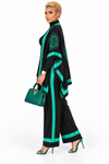 PREORDER 02 – BLACK 3-PIECE KNIT PANT SET