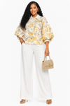 Sunshine Bloom Eyelet Blouse