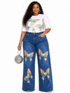 Butterfly Dreams Denim pants Set