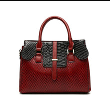  RED CROCODILE PATTERNS FASHION BAG(BACKORDER)