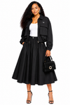 Luxe Utility Skirt Set(Black)