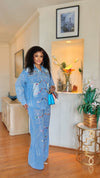 Crystal Glow Denim Set(LT WASH)
