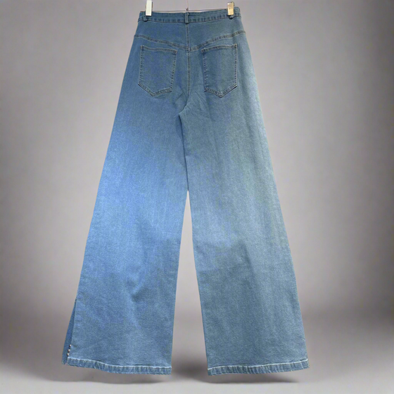 Electric Vibes Sequin Splash Denim(Bottom)