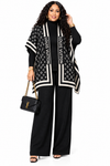 PREORDER 36- BLACK 3-PIECE  KNIT PANT SET