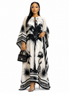 Tropical Noir Kaftan(Black)