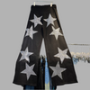 Starlight crystal Black Wide-Leg Denim(Bottom)
