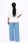 2-piece Luxe Mirror Disc Denim Set