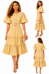 Sunshine Grace Midi Dress