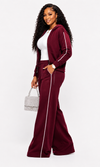 Weekend Luxe 3-Piece Lounge Set(burgundy)