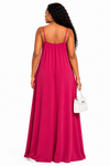 The Blossom Charm Maxi Dress(Pink)
