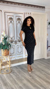 Midnight Sparkle Crystal Dress.(PREORDER)