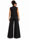 Heart Glam Stretch Denim Set(Black)