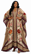Royal Garden Luxe Kaftan Dress