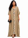 Savannah Chic Leopard Kaftan(Tan)
