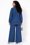 2 piece Crystal Pathway Denim pant Set