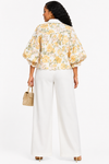 Sunshine Bloom Eyelet Blouse