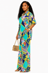 Tropical Mosaic Pant Set