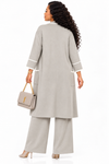PREORDER 19 CAMEL 3-PIECE  KNIT PANT SET