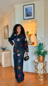 Midnight Mosaic Denim Set(DARK-WASH)