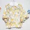 Sunshine Bloom Eyelet Blouse