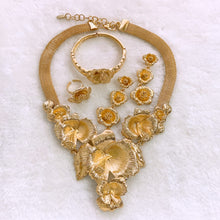  Golden Orchid Bloom Set
Crafted