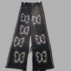 Glam Flutter Butterfly Cutout Denim(Bottom)