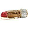 PREORDER - Glam Icon Crystal Lipstick Clutch — Gold & Ruby