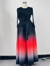 multiple colors miyaki dress