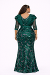 Emerald Luxe Rhinestone Maxi Dress – Green | Made in Turkey