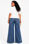 2-piece Luxe Mirror Disc Denim Set