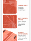 Voyager Elite 3-Piece Hardside Luggage Set(ORANGE)
