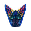 Prism Luxe Mosaic Crystal Clutch — Multicolor Jewel