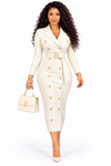 PREORDER 27- CREAM DRESS