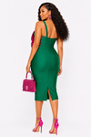 Annie Rosé Emerald Bandage Dress