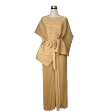  MULTI MIYAKI PLEATED SKIRT SET