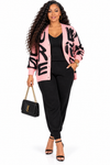 PREORDER 21- PINK 3-PIECE JOGGERS KNIT PANT SET