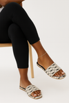 Monogram Slide Sandals