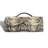 Python Noir Luxe Clutch(PREORDER)