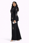 Crystal Royale Tailored Suit Set(Black)