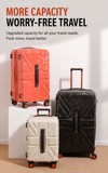 Voyager Elite 3-Piece Hardside Luggage Set(CREAM)