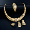 18K 
High quality Italian Golden Twist Greek Set