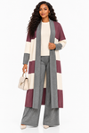 PREORDER 18- GRAY 3-PIECE  KNIT PANT SET