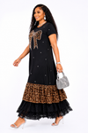 Wild Glam Bow Maxi Dress