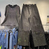 Royal Sparkle Palazzo Set(Black)