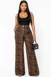 Dark Animal prints Palazzo  Pants