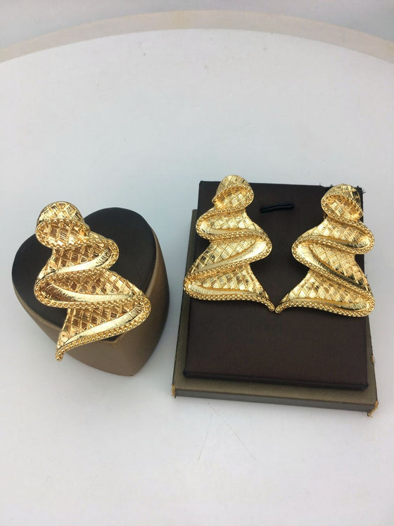Royal Wave Jewelry Set(GOLD)