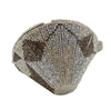 PREORDER- Diamond Prism Crystal Clutch — Multitone Silver