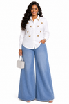 The Monarch Pearl Shirt(white)