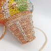 Celestia Rainbow Crystal Cone Clutch(PREORDER)